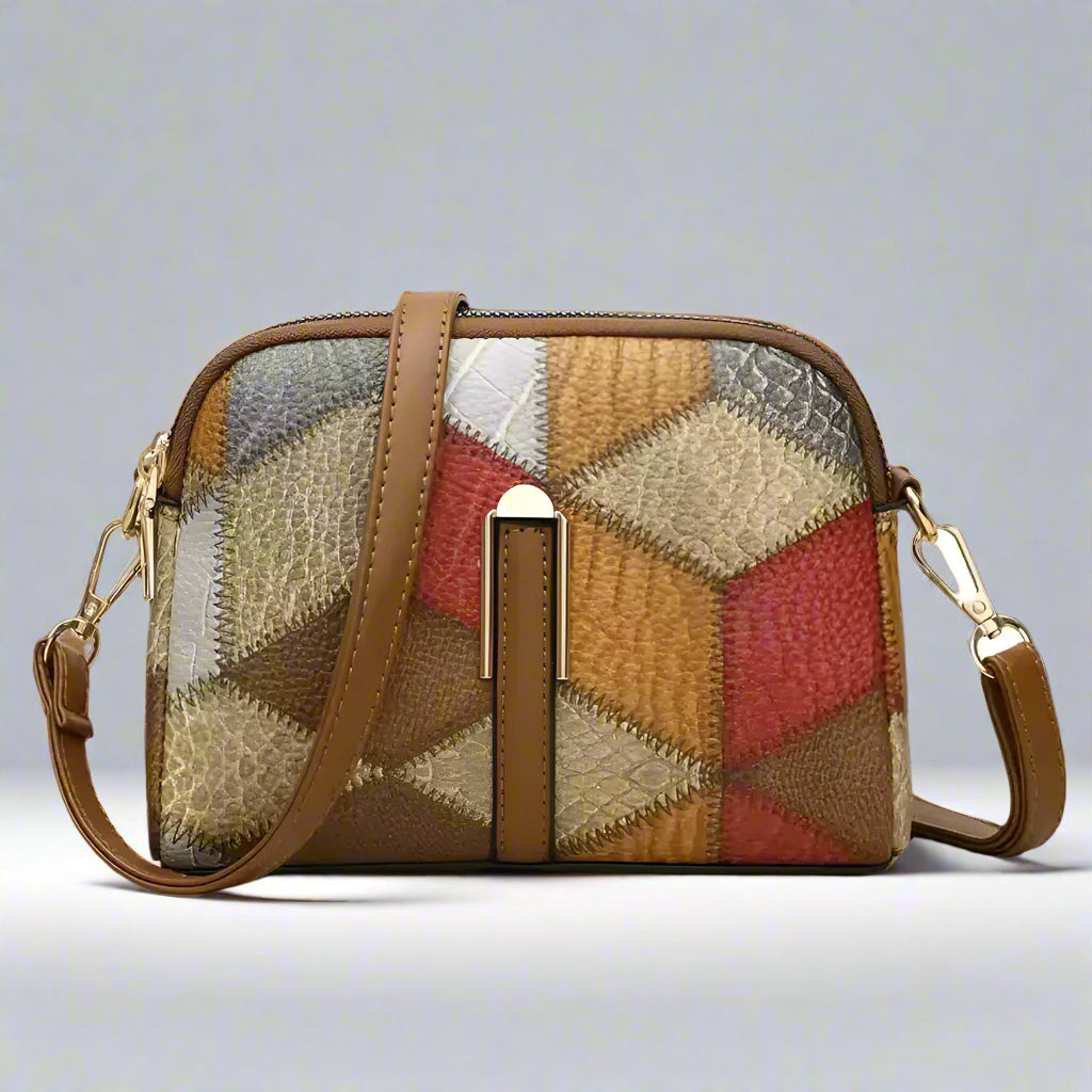 Isabella Patchwork Mini Crossbody